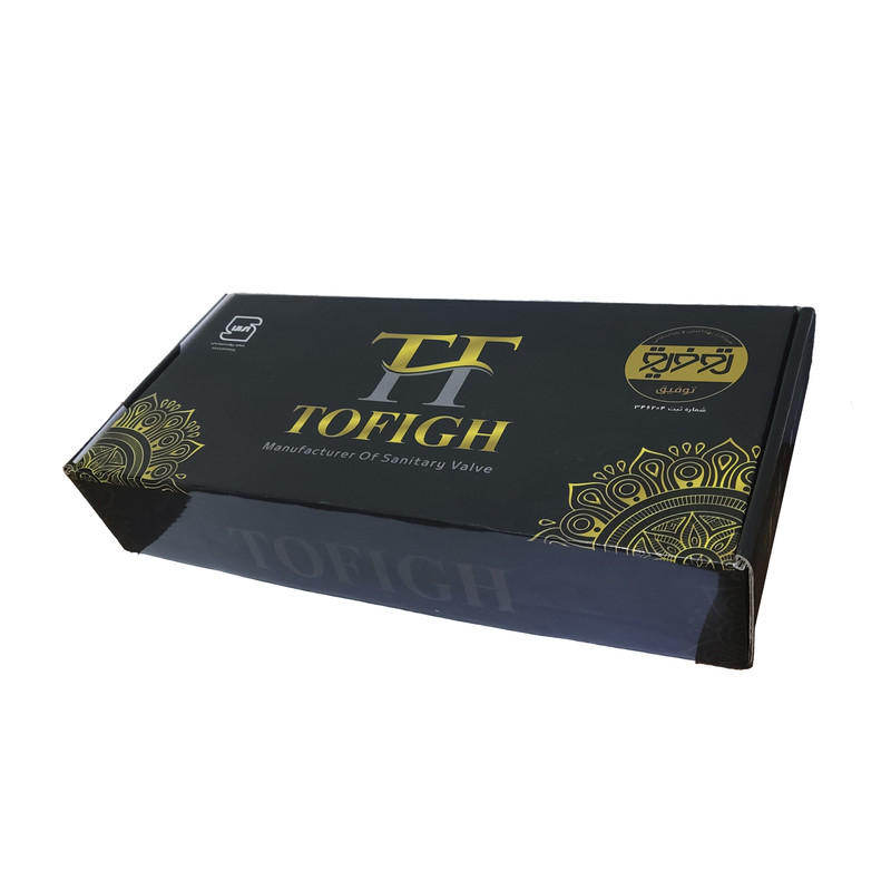 شیر روشویی توفیق مدل اوج full black