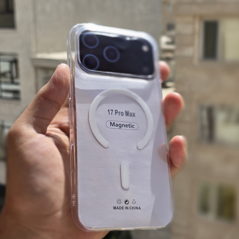 کاور زیفرند مدل Super Crystal Magsafe مناسب برای گوشی موبایل اپل iPhone 17 Pro Max کاور زیفرند مدل Super Crystal Magsafe مناسب برای گوشی موبایل اپل iPhone 17 Pro Max