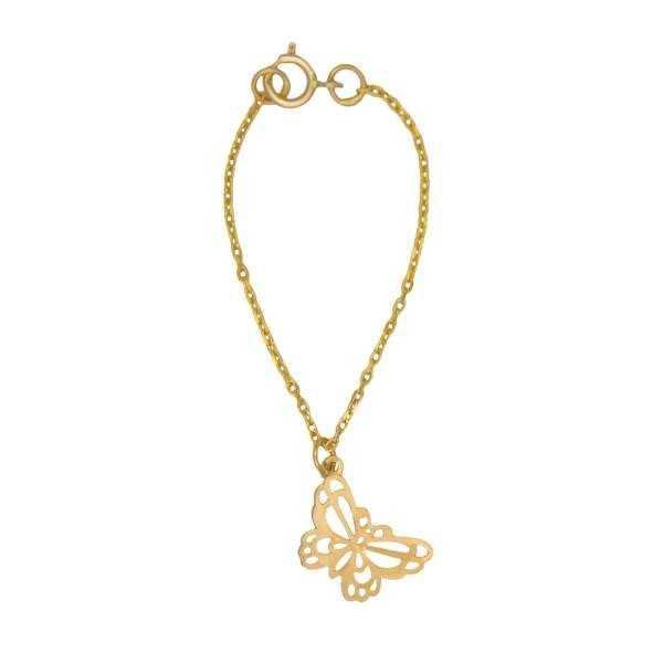 آویز ساعت طلا 18 عیار شمیم گلد گالری مدل F112