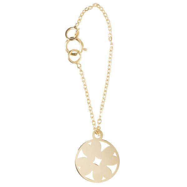 آویز ساعت طلا 18 عیار شمیم گلد گالری مدل AS34