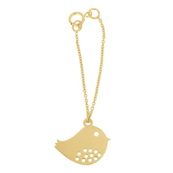 آویز ساعت طلا 18 عیار شمیم گلد گالری مدل AS13