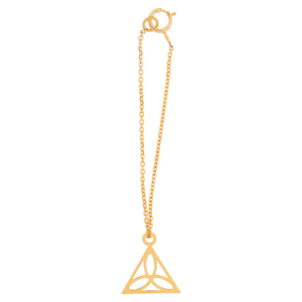 آویز ساعت طلا 18 عیار شمیم گلد گالری مدل Dw2114