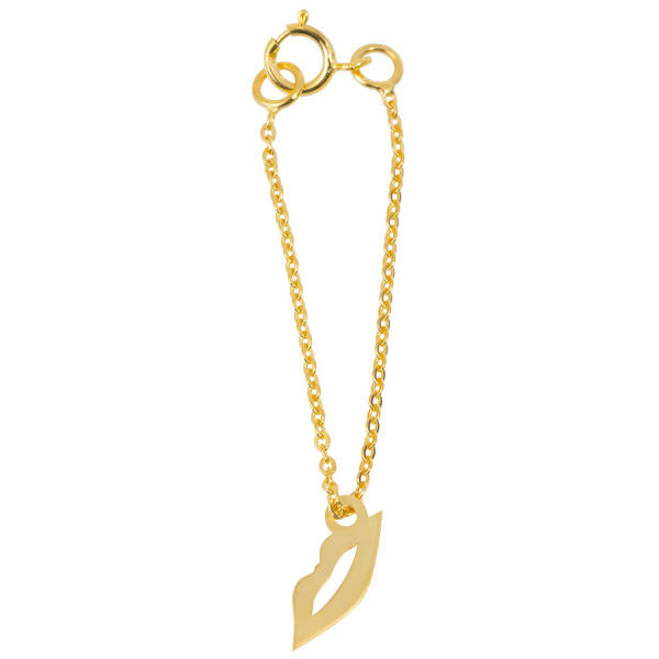 آویز ساعت طلا 18 عیار زنانه شمیم گلد گالری طرح لب کد SG515 آویز ساعت طلا 18 عیار زنانه شمیم گلد گالری طرح لب کد SG515