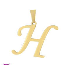 آویز گردنبند طلا 18 عیار شمیم گلد گالری طرح H کد 0110007 آویز گردنبند طلا 18 عیار شمیم گلد گالری طرح H کد 0110007