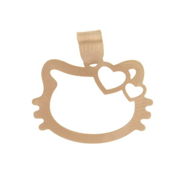 آویز گردنبند طلا 18 عیار شمیم گلد گالری مدل AG02 آویز گردنبند طلا 18 عیار شمیم گلد گالری مدل AG02