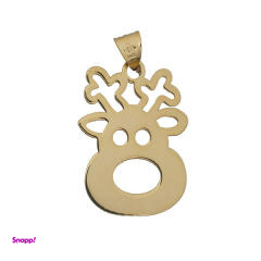 آویز گردنبند طلا 18 عیار شمیم گلد گالری کد DG039 آویز گردنبند طلا 18 عیار شمیم گلد گالری کد DG039