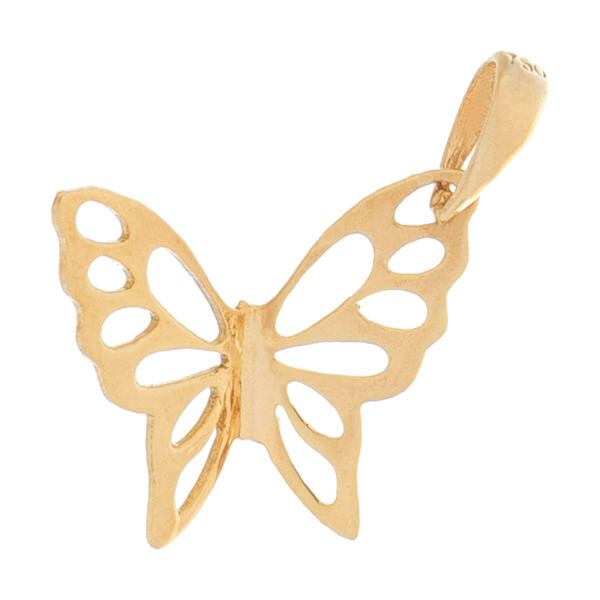 آویز گردنبند طلا 18 عیار شمیم گلد گالری مدل Dm1055