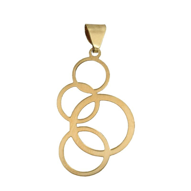 آویز گردنبند طلا 18 عیار شمیم گلد گالری کد 405A2477 آویز گردنبند طلا 18 عیار شمیم گلد گالری کد 405A2477