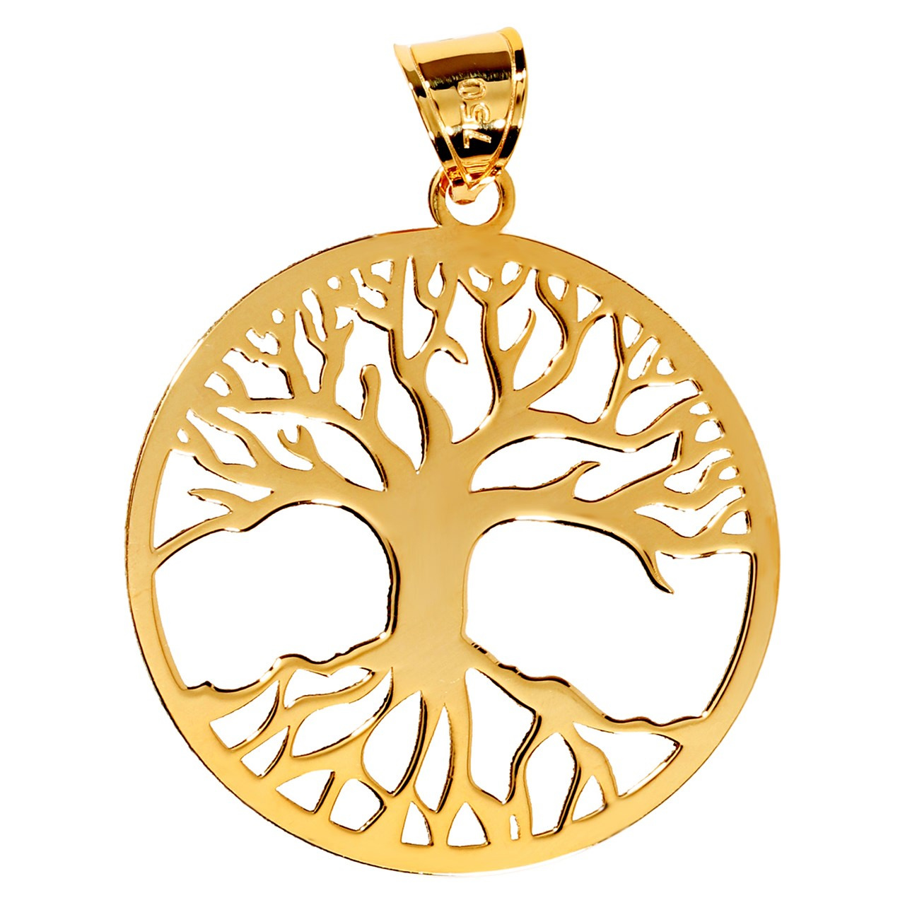 آویز گردنبند طلا 18 عیار شمیم گلد گالری مدل N105