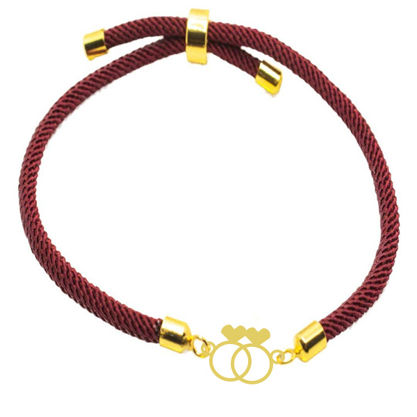 دستبند طلا 18 عیار زنانه شمیم گلد گالری مدل آسانسوری پلاک دار حلقه ی قلبی دستبند طلا 18 عیار زنانه شمیم گلد گالری مدل آسانسوری پلاک دار حلقه ی قلبی