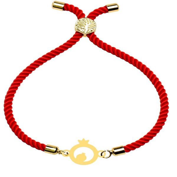 دستبند طلا 18 عیار زنانه شمیم گلد گالری مدل M6 دستبند طلا 18 عیار زنانه شمیم گلد گالری مدل M6