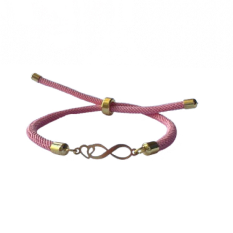 دستبند طلا 18 عیار زنانه شمیم گلد گالری کد قلب و بینهایت مینیمال S-128 دستبند طلا 18 عیار زنانه شمیم گلد گالری کد قلب و بینهایت مینیمال S-128