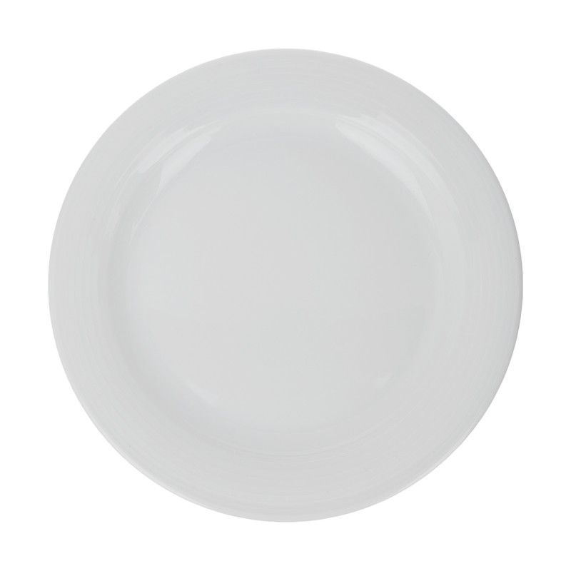 بشقاب غذاخوری چینی زرین ایران سری هتلی 49 کد 25 درجه عالی بسته 6 عددی