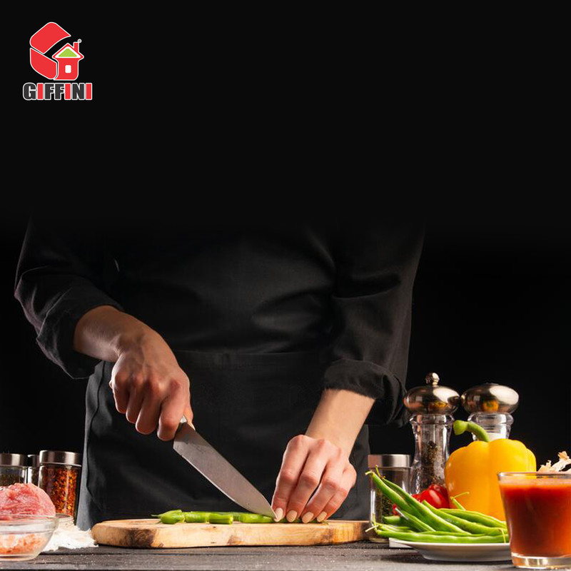 سرویس چاقو آشپزخانه 9 پارچه جی فی نی مدل GS-02