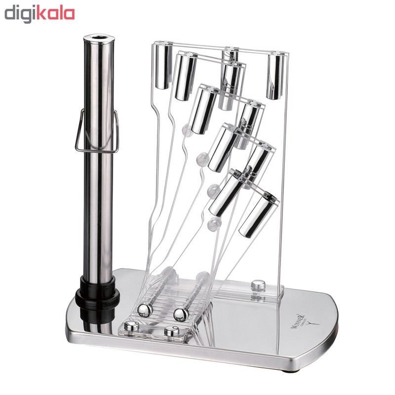 سرویس چاقو آشپزخانه 10 پارچه وینر کد W7335P به همراه چاقو تیزکن