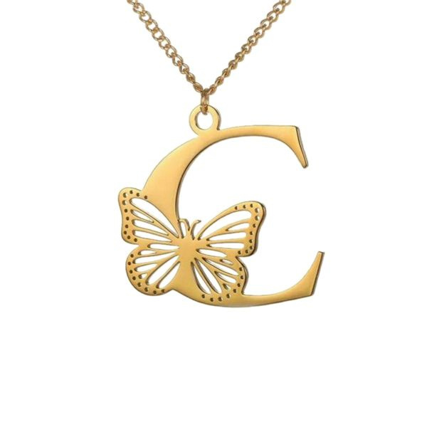 گردنبند طلا 18 عیار زنانه شمیم گلد گالری مدل حرف لاتین C گردنبند طلا 18 عیار زنانه شمیم گلد گالری مدل حرف لاتین C