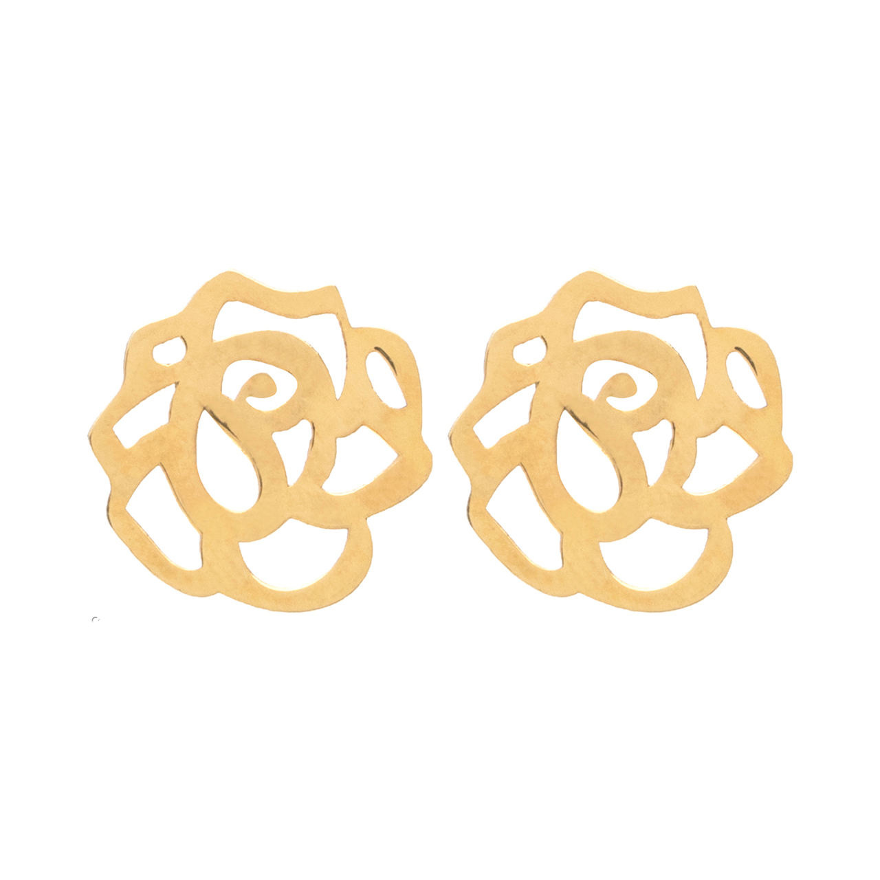 گوشواره طلا 18 عیار شمیم گلد گالری مدل Ah320 گوشواره طلا 18 عیار شمیم گلد گالری مدل Ah320