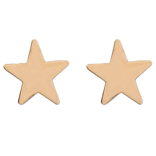 گوشواره طلا 18 عیار شمیم گلد گالری طرح ستاره مدل 318 گوشواره طلا 18 عیار شمیم گلد گالری طرح ستاره مدل 318