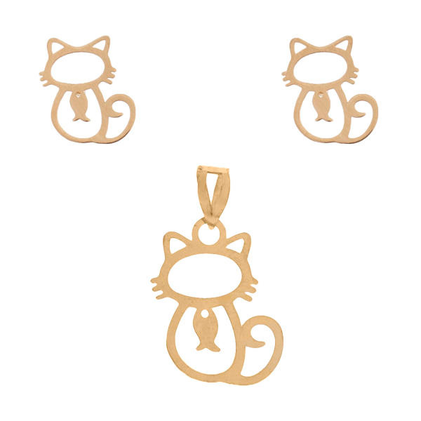 نیم ست طلا 18 عیار زنانه شمیم گلد گالری کد 26 نیم ست طلا 18 عیار زنانه شمیم گلد گالری کد 26