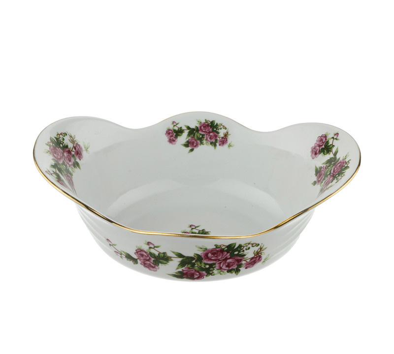 ظرف سرو مدل گل سرخی