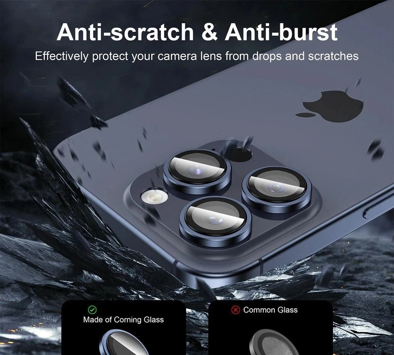 محافظ لنز دوربین بوف مدل HD-ColorLenz-Guarantee مناسب برای گوشی موبایل اپل iPhone 17 Pro Max/17 Pro محافظ لنز دوربین بوف مدل HD-ColorLenz-Guarantee مناسب برای گوشی موبایل اپل iPhone 17 Pro Max/17 Pro