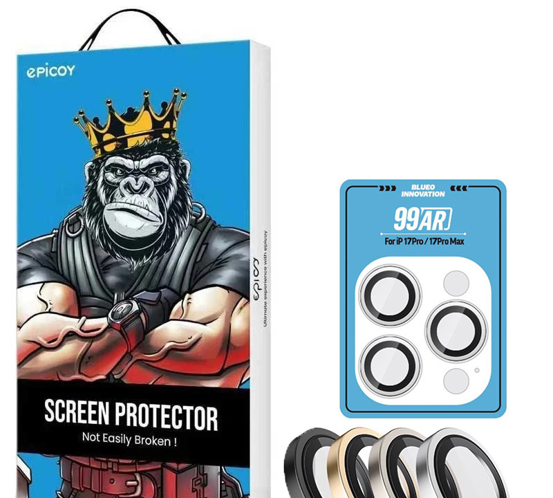 محافظ لنز دوربین اپیکوی مدل Blueo Innovation lens مناسب برای گوشی موبایل iPhone 17 Pro Max / 17 Pro محافظ لنز دوربین اپیکوی مدل Blueo Innovation lens مناسب برای گوشی موبایل iPhone 17 Pro Max / 17 Pro