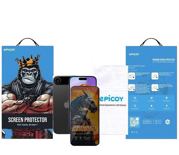 محافظ صفحه نمایش حریم شخصی اپیکوی مدل Knight Privacy مناسب برای گوشی موبایل اپل iPhone 17 Air محافظ صفحه نمایش حریم شخصی اپیکوی مدل Knight Privacy مناسب برای گوشی موبایل اپل iPhone 17 Air