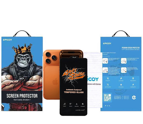 محافظ صفحه نمایش اپیکوی مدل Antistatic Dustproof مناسب برای گوشی موبایل اپل iPhone 17 Pro / 17 / 16 Pro محافظ صفحه نمایش اپیکوی مدل Antistatic Dustproof مناسب برای گوشی موبایل اپل iPhone 17 Pro / 17 / 16 Pro
