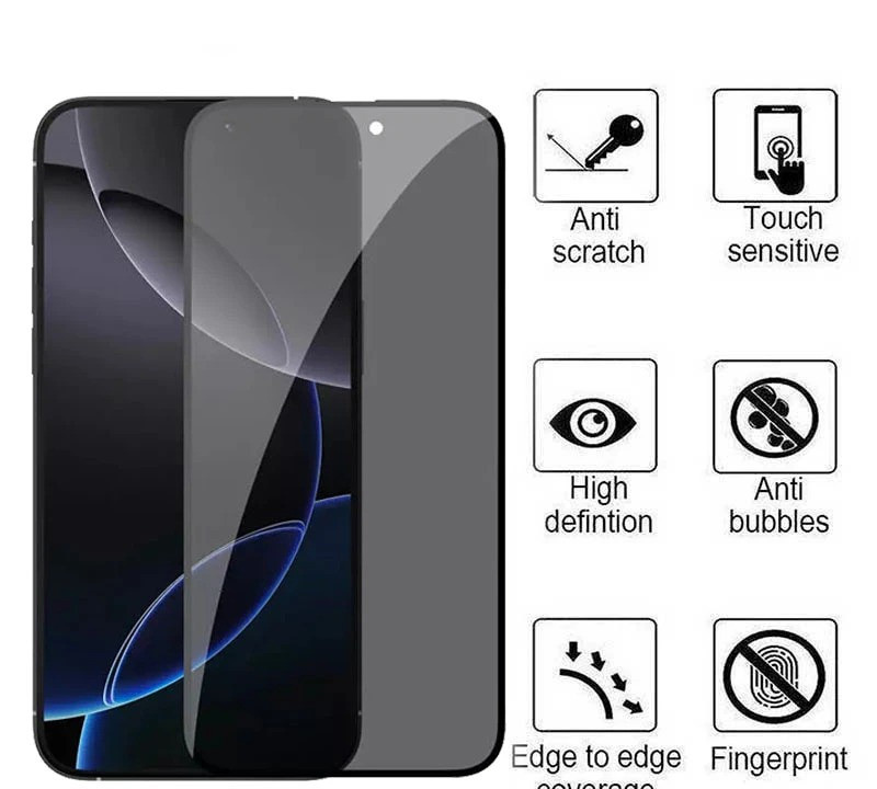 محافظ صفحه نمایش حریم شخصی کی زد دوو مدل Privacy Glass مناسب برای گوشی موبایل اپل iPhone 17 Pro Max محافظ صفحه نمایش حریم شخصی کی زد دوو مدل Privacy Glass مناسب برای گوشی موبایل اپل iPhone 17 Pro Max