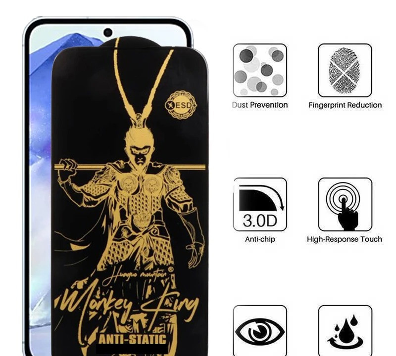محافظ صفحه نمایش اپیکوی مدل Wukong ESD مناسب برای گوشی موبایل سامسونگ Galaxy S25 FE / A55/A35