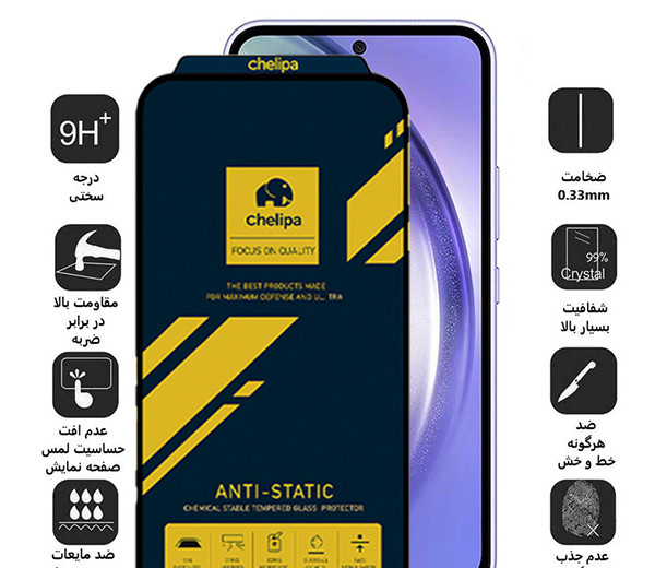 محافظ صفحه نمایش اپیکوی مدل Chelipa Anti-Static مناسب برای گوشی موبایل شیائومی Redmi  K50 Pro/ K50 محافظ صفحه نمایش اپیکوی مدل Chelipa Anti-Static مناسب برای گوشی موبایل شیائومی Redmi  K50 Pro/ K50