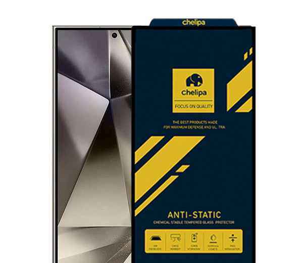 محافظ صفحه نمایش اپیکوی مدل Chelipa Anti-Static مناسب برای گوشی موبایل سامسونگ Galaxy S24 Ultra محافظ صفحه نمایش اپیکوی مدل Chelipa Anti-Static مناسب برای گوشی موبایل سامسونگ Galaxy S24 Ultra