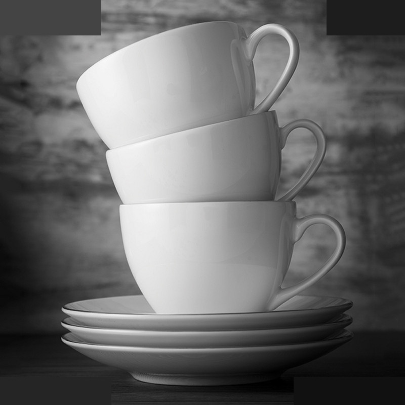 ست فنجان و نعلبکی 12 پارچه چینی زرین ایران مدل سوئدی 9 سمن درجه سه