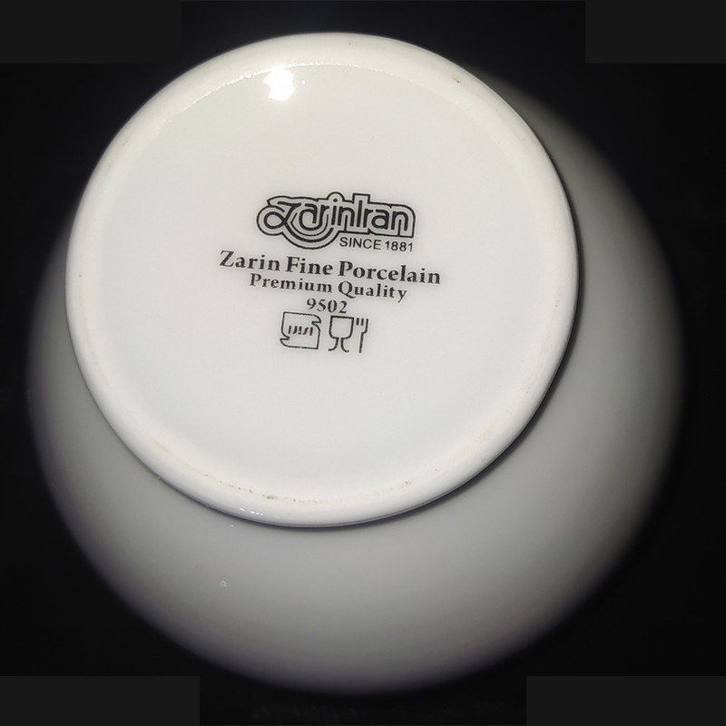 قندان چینی زرین ایران مدل سپیدار