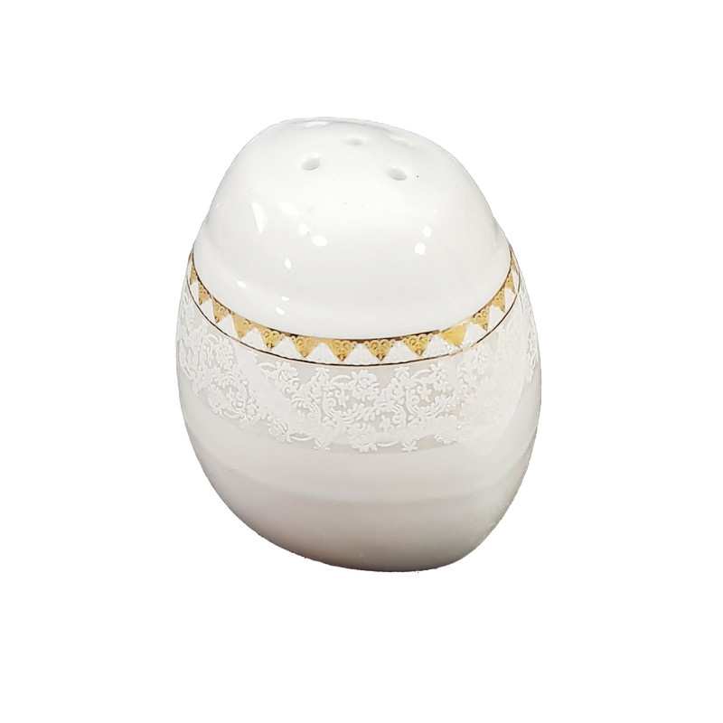 نمکدان چینی مقصود مدل مثلثی کد 33 بسته 6 عددی