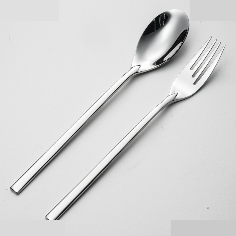 قاشق و چنگال غذاخوری جی فی نی مدل 53 مجموعه 2 عددی قاشق و چنگال غذاخوری جی فی نی مدل 53 مجموعه 2 عددی