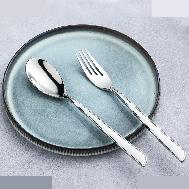 قاشق و چنگال غذاخوری جی فی نی مدل 52 مجموعه 2 عددی قاشق و چنگال غذاخوری جی فی نی مدل 52 مجموعه 2 عددی