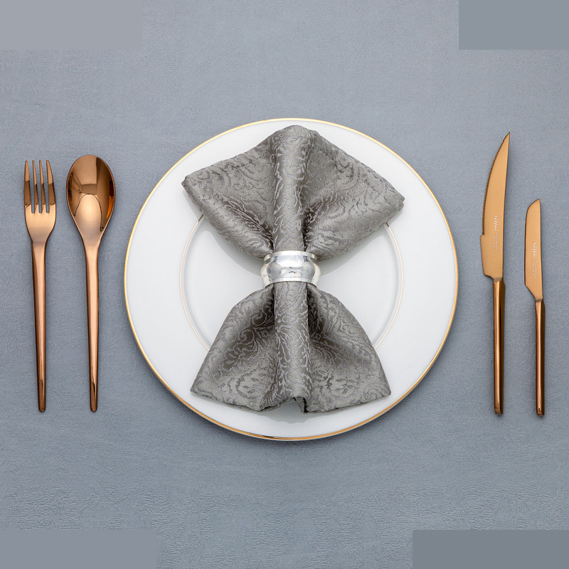 سرویس قاشق و چنگال 142 پارچه جی فی نی مدل R-968 لاکچری