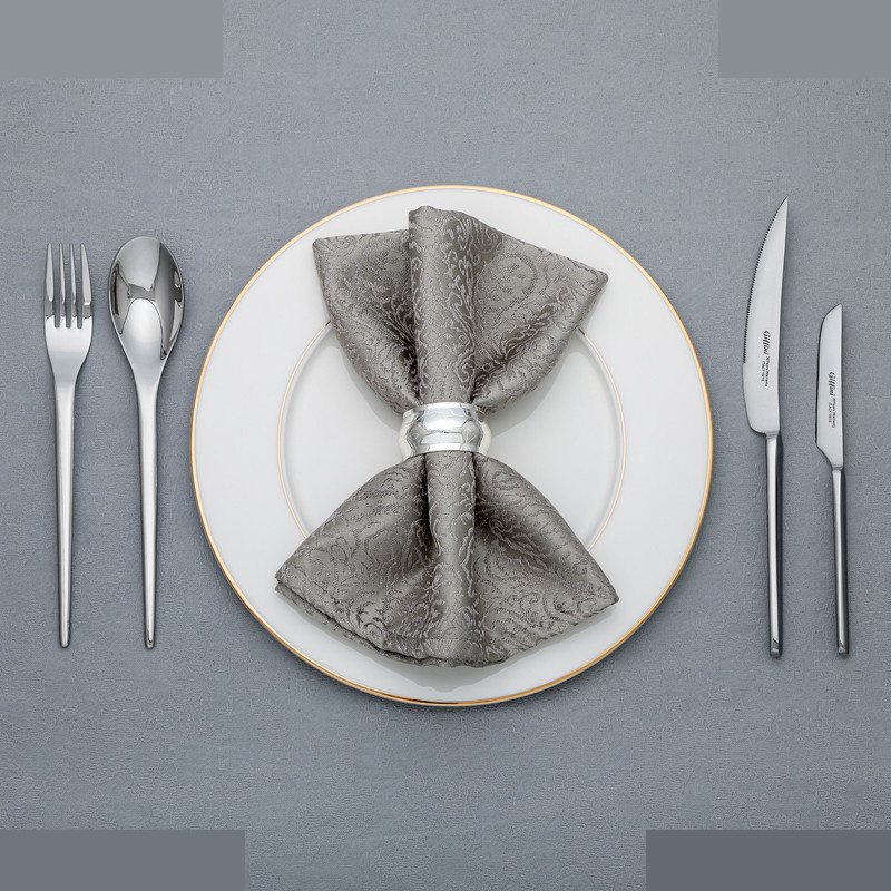 سرویس قاشق و چنگال 142 پارچه جی فی نی مدل 168