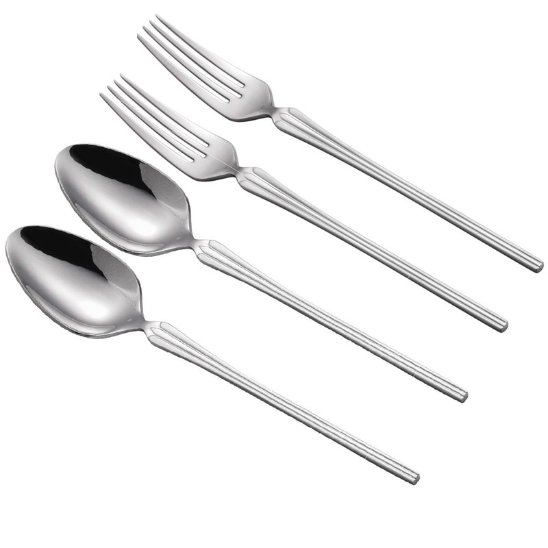 ست قاشق و چنگال جی فی نی مدل 03 مجموعه 4 عددی