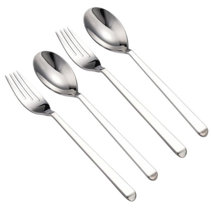 ست قاشق و چنگال جی فی نی مدل 01 مجموعه 4 عددی