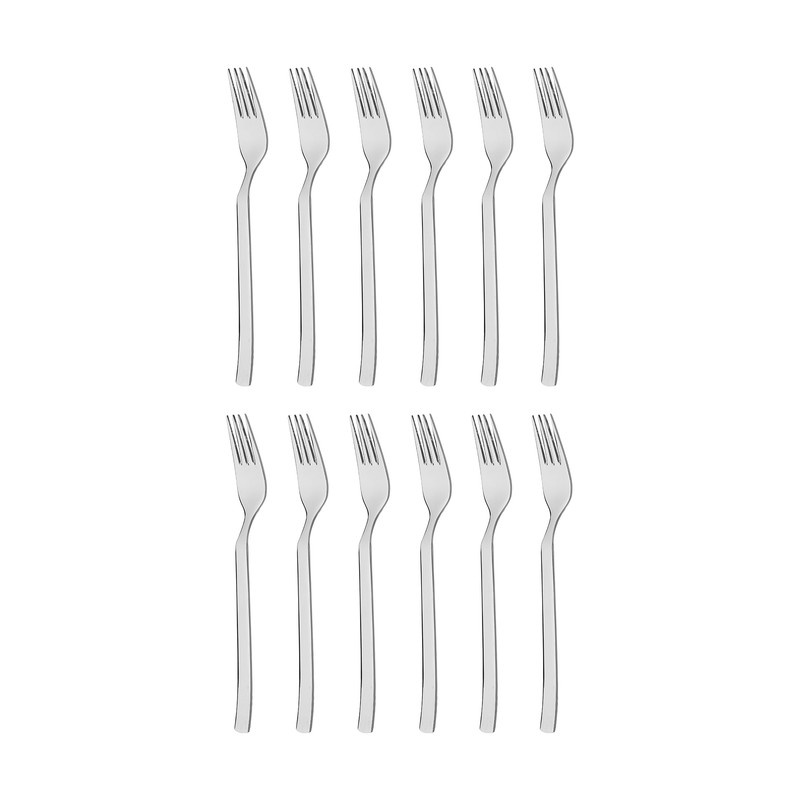 سرویس قاشق و چنگال 32 پارچه صنایع استیل ایران مدل میلان