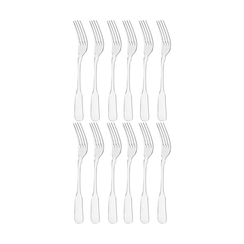 سرویس قاشق و چنگال 32 پارچه صنایع استیل ایران مدل برشیا سرویس قاشق و چنگال 32 پارچه صنایع استیل ایران مدل برشیا