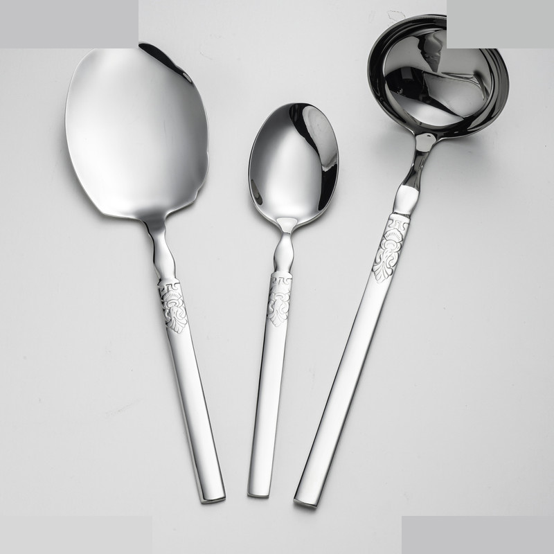 سرویس کفگیر و ملاقه 3 پارچه جی فی نی مدل 55