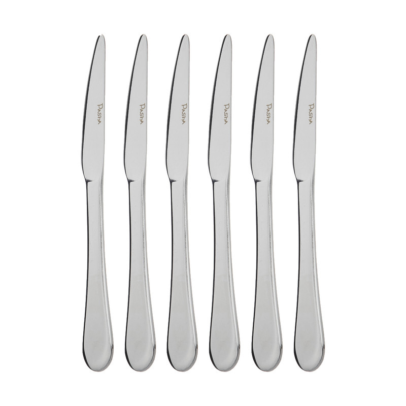 کارد میوه خوری پاشا مدل جنوا بسته 6 عددی