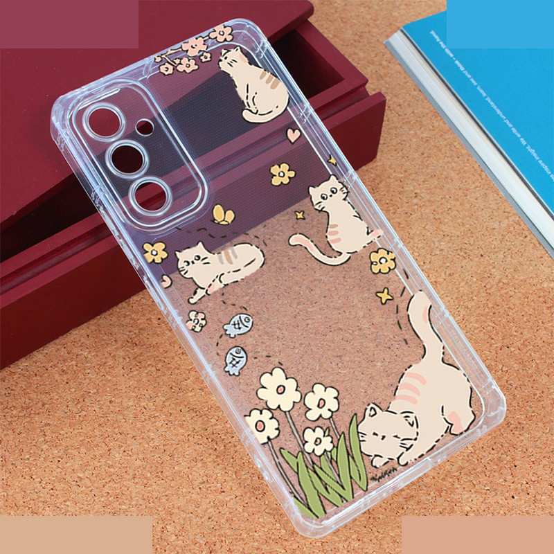 کاور گوشی طرح Cat & Flower مناسب برای گوشی موبایل سامسونگ Galaxy A34 کاور گوشی طرح Cat & Flower مناسب برای گوشی موبایل سامسونگ Galaxy A34