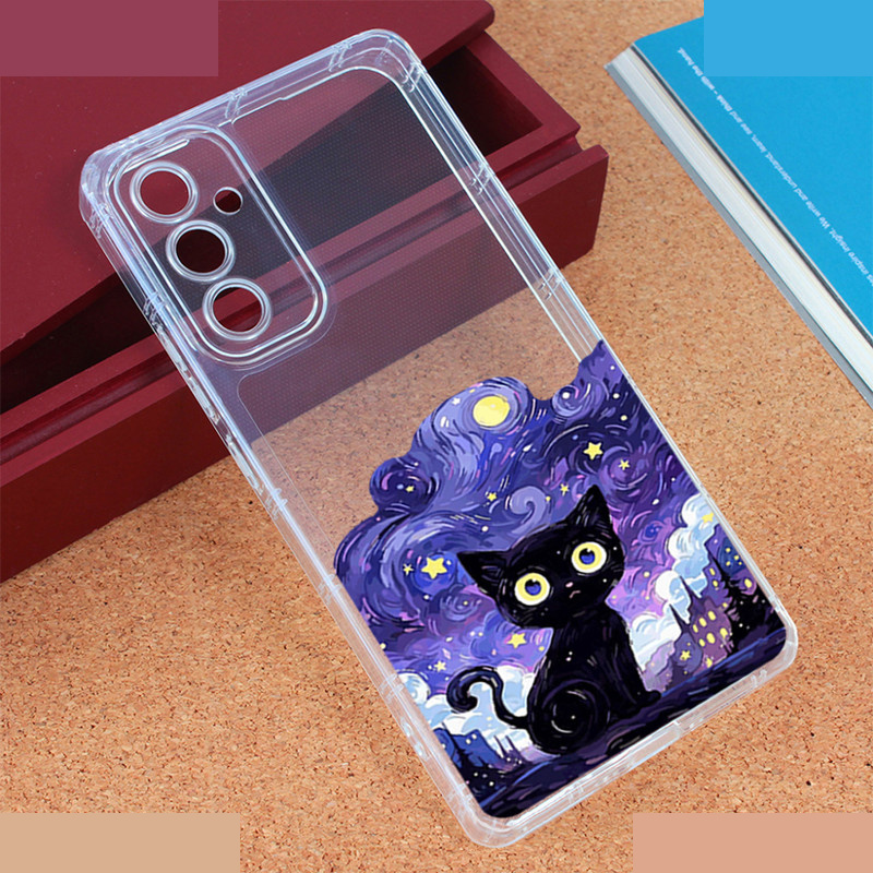 کاور طرح Purole Cat مناسب برای گوشی موبایل سامسونگ Galaxy A54 کاور طرح Purole Cat مناسب برای گوشی موبایل سامسونگ Galaxy A54