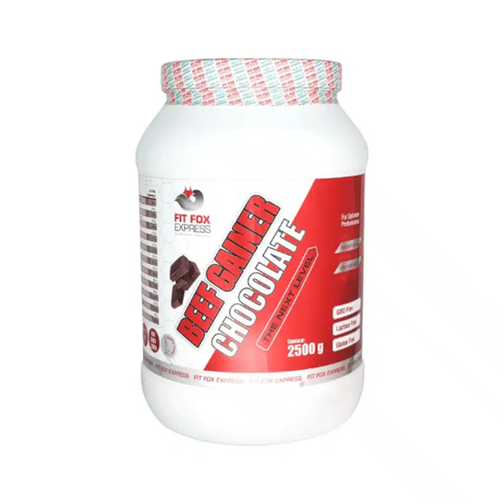 پودر شکلاتی بیف گینر فیت فاکس 2500 گرم پودر شکلاتی بیف گینر فیت فاکس 2500 گرم