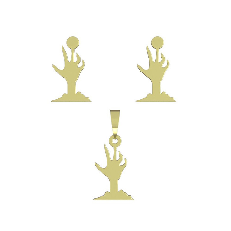 نیم ست طلا 18 عیار زنانه مدوپد مدل دست کد NA13170 نیم ست طلا 18 عیار زنانه مدوپد مدل دست کد NA13170