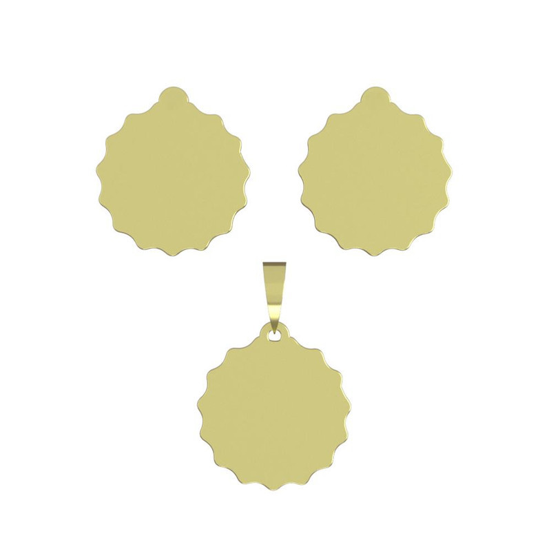 نیم ست طلا 18 عیار زنانه مدوپد مدل ستاره کد NA15625 نیم ست طلا 18 عیار زنانه مدوپد مدل ستاره کد NA15625